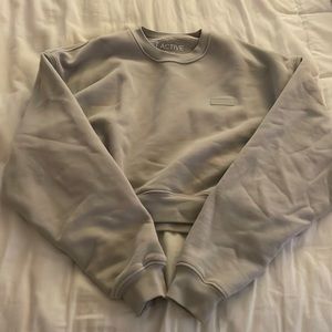 Set active cropped crewneck